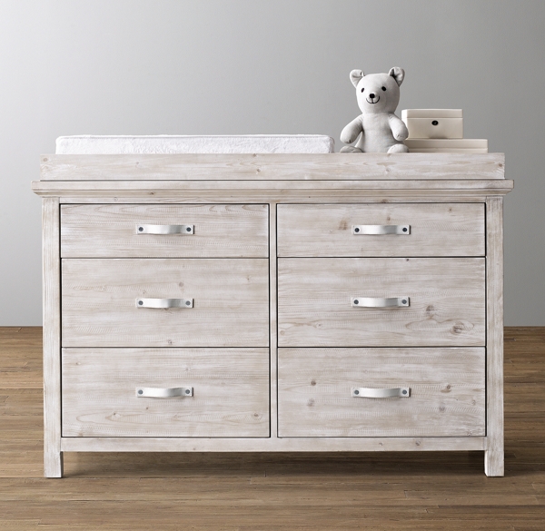 dresser and topper set