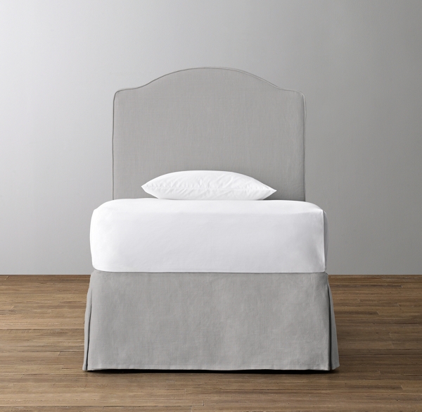 Emerson Headboard Slipcover With Skirt