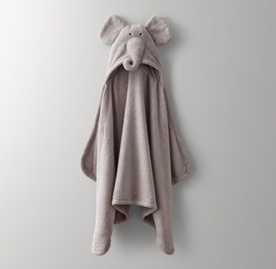 plush baby towels