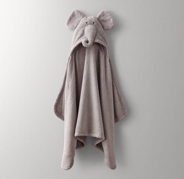Animal Hooded Towel & Bath Mitt Baby