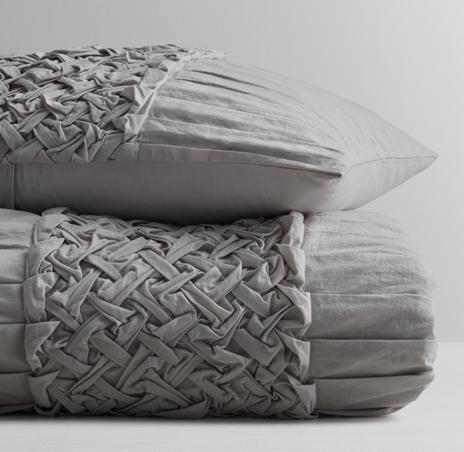 Lattice Braid Duvet Cover