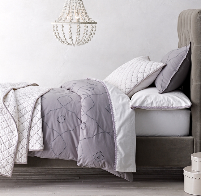 Vintage White Eyelet Bedding Bedding Design Ideas