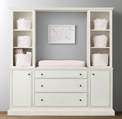 Marcelle Changing Table Wall