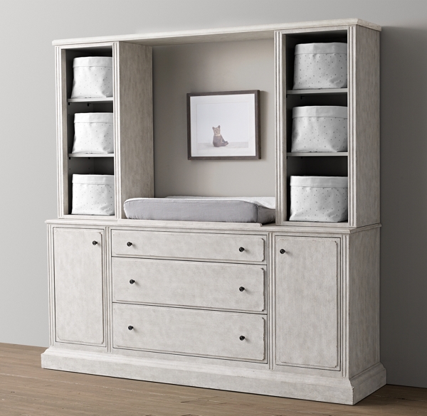 Marcelle Changing Table Wall