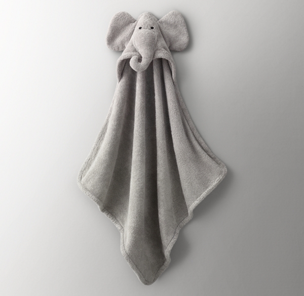 restoration hardware baby towel