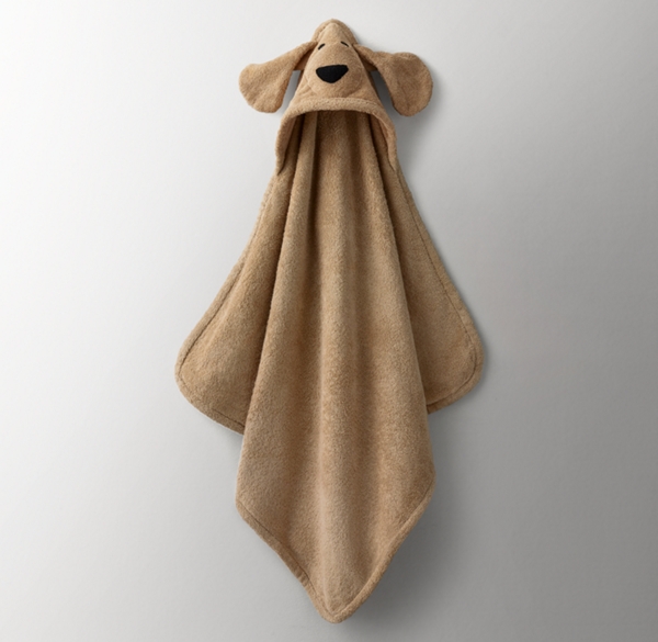 restoration hardware baby towel