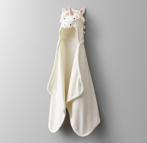 restoration hardware hooded towel