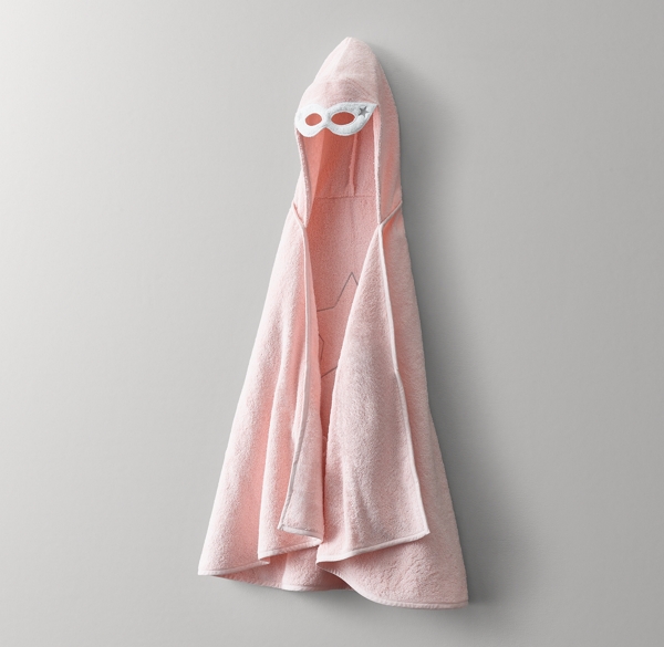 superhero hooded towel
