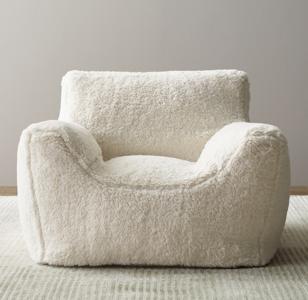 Luxe Sherpa Bean Bag Chair