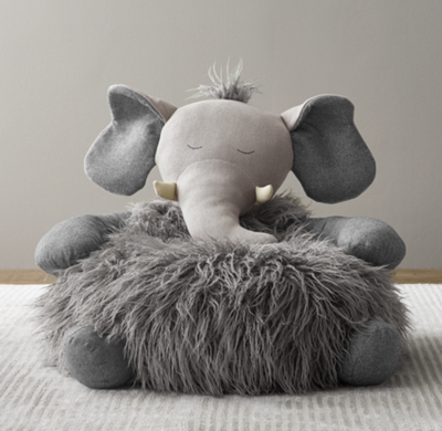 stuffed elephant chair
