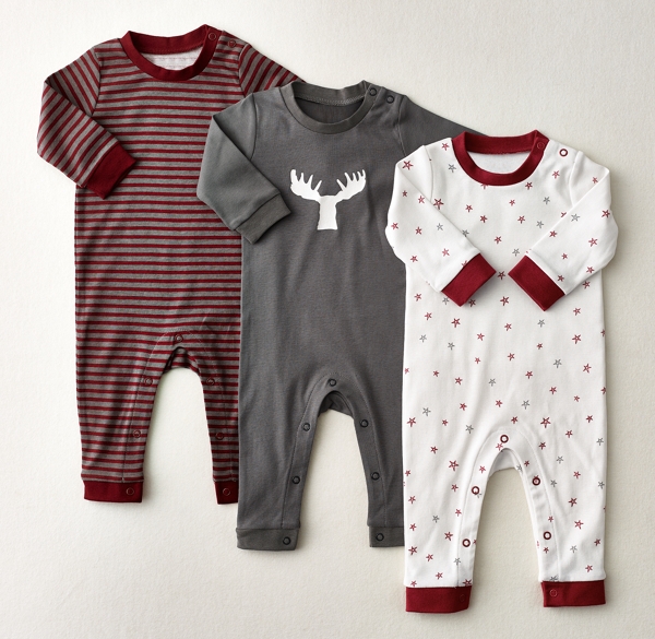 Winter Jersey Baby One-Piece