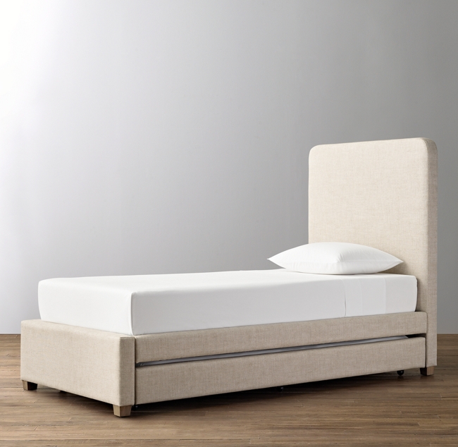 Parker Upholstered Bed with Trundle