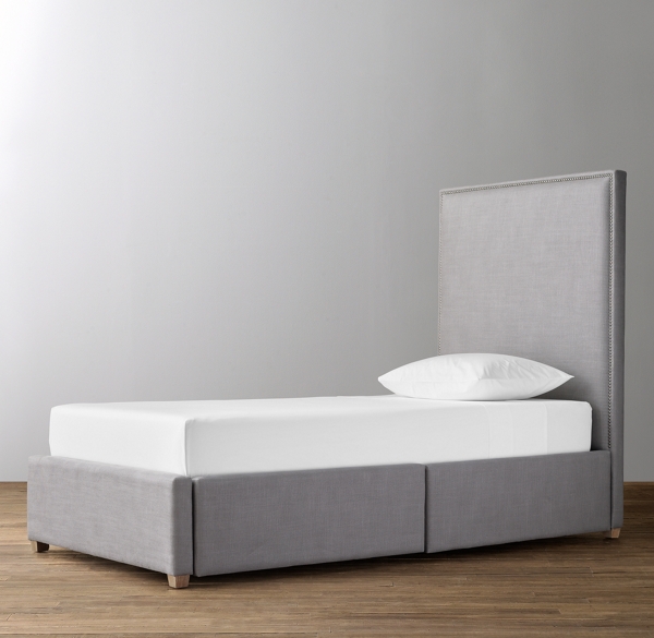 Sydney Upholstered 4Drawer Storage Bed