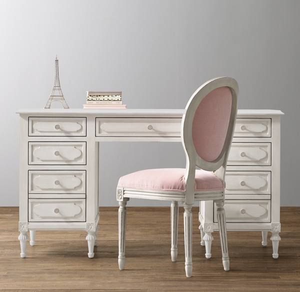 baby pink desk