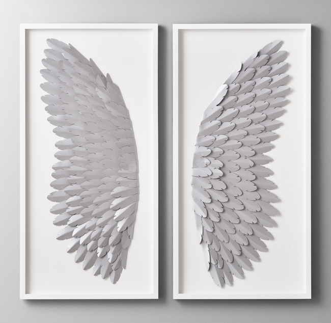 Folded Angel Wings