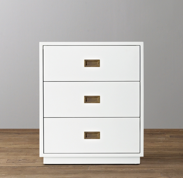 Avalon 3Drawer Nightstand