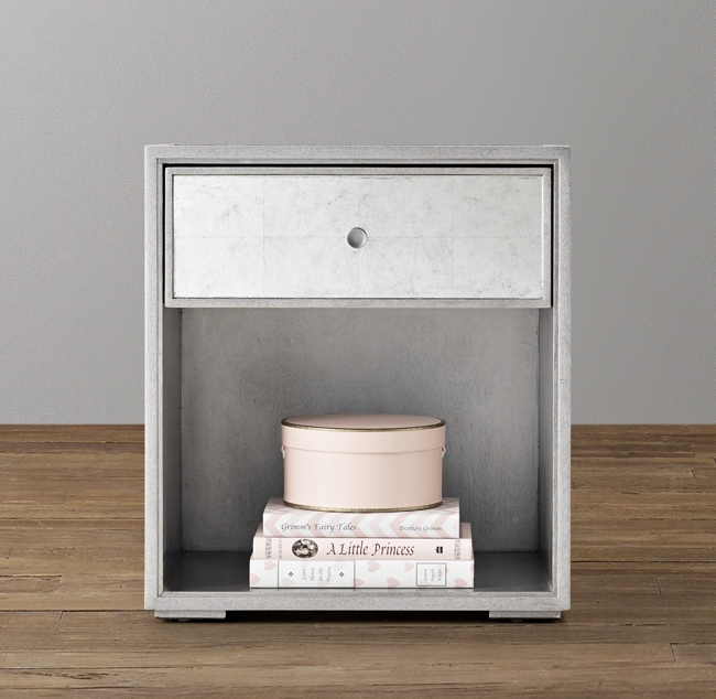 Delaney Mirrored Nightstand