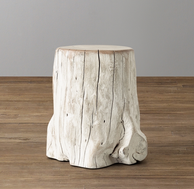 Acacia Trunk Side Table