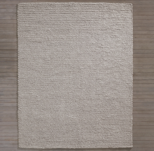 Chunky Braided Wool Rug