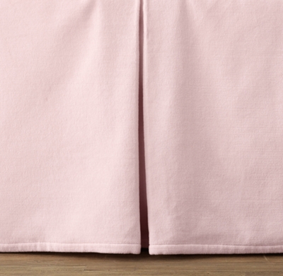 velvet crib skirt