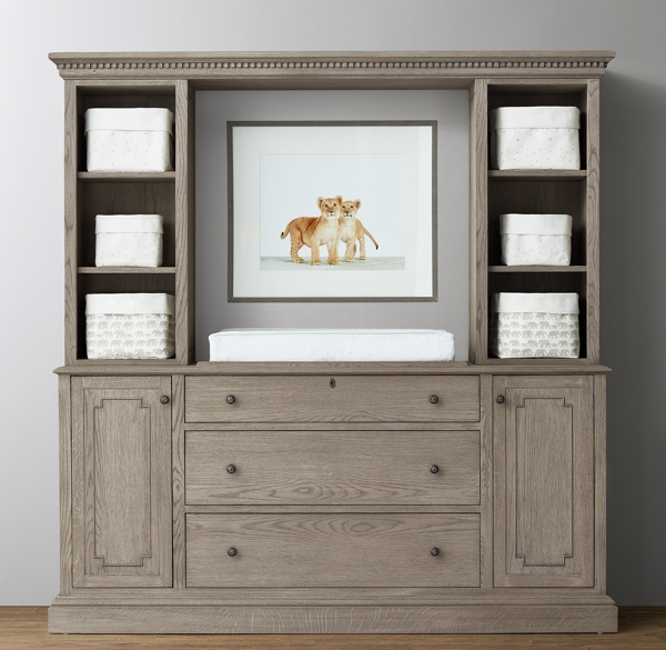 restoration hardware baby changing table