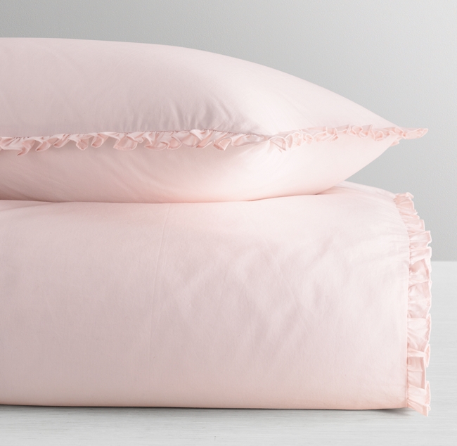 Vintage Washed Ruffle Duvet Cover