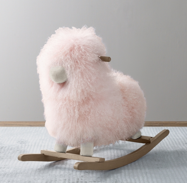 flamingo baby rocker