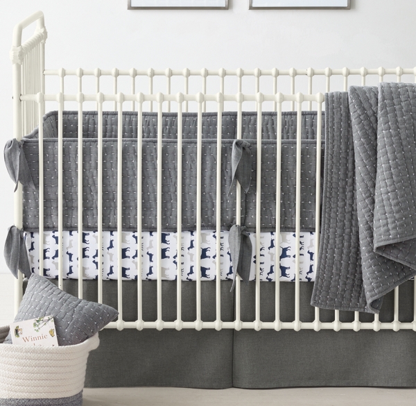 dog crib bedding