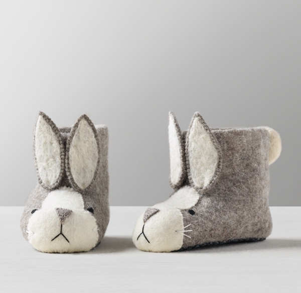 childrens bunny slippers