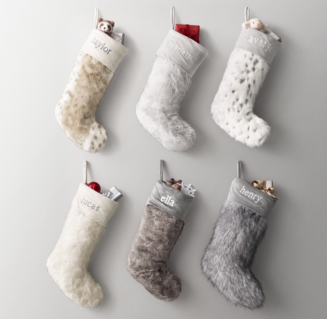 Download Luxe Faux Fur Stocking