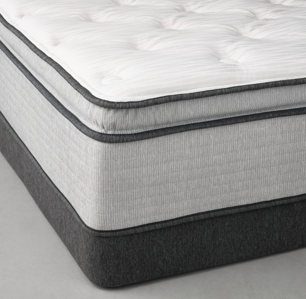 Simmons® Beautyrest® Plush PillowTop Mattress & LowProfile Box Spring Set