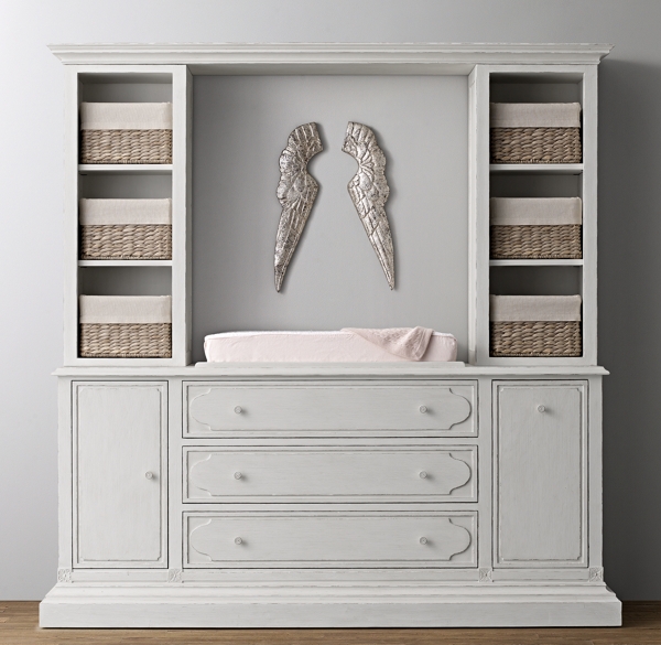 bellina arched panel crib