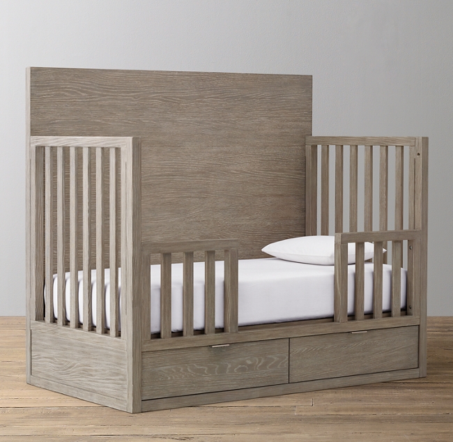 Landry Storage Conversion Crib Toddler Bed Kit