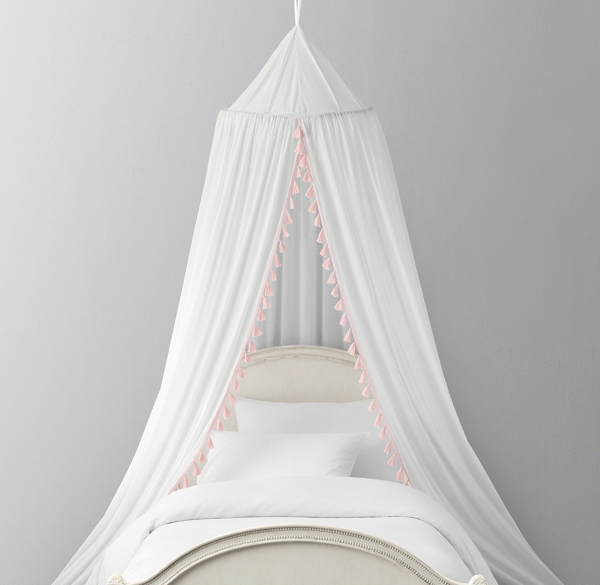Tassel Voile Bed Canopy