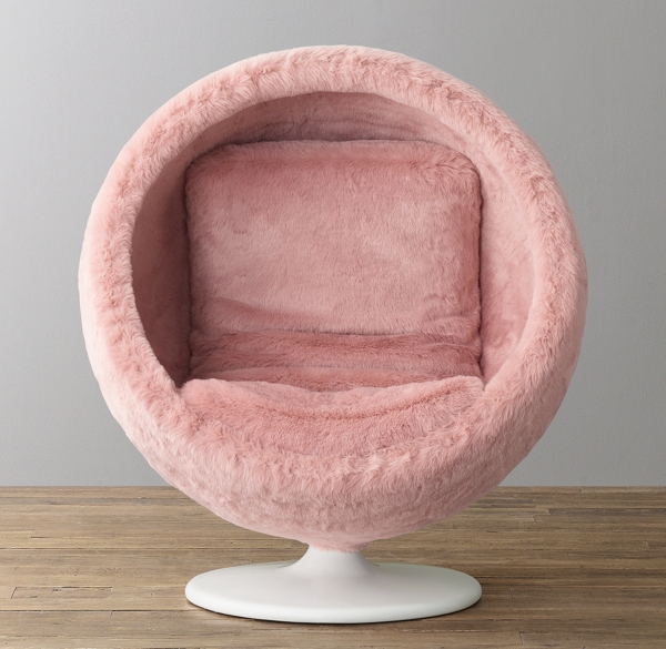 kids fluffy chair