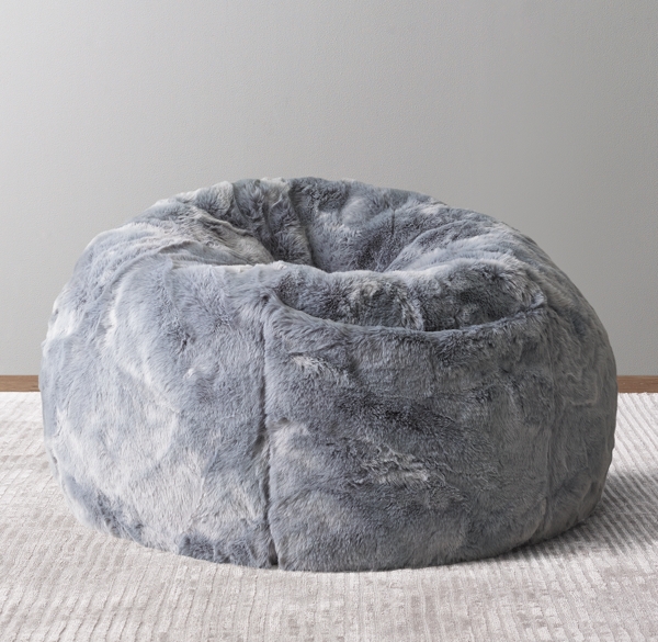 baby blue bean bag