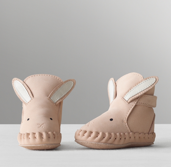 bunny booties baby