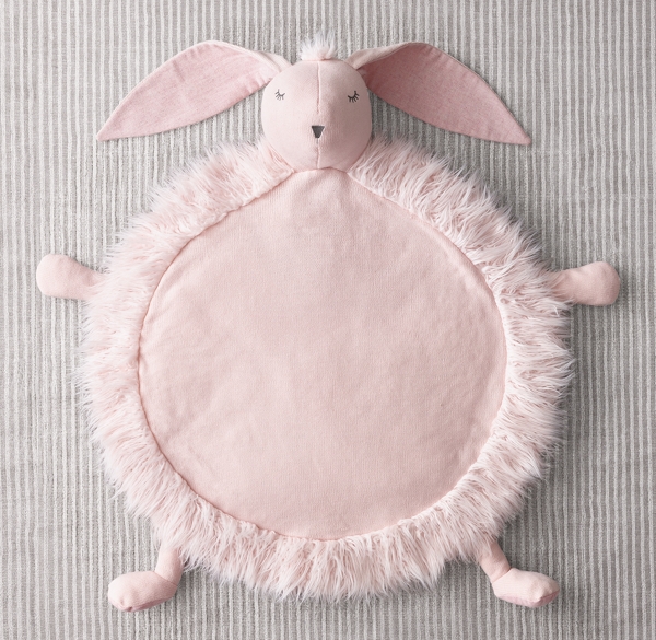 elephant baby plush play mat