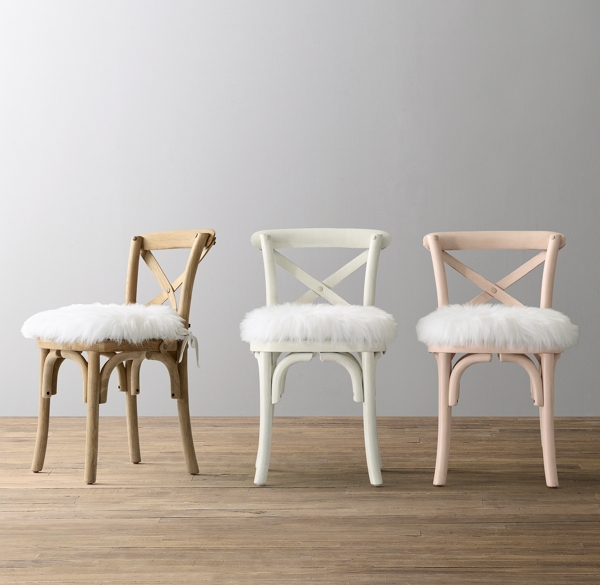 Madeleine Play Chair Kashmir Faux Fur Cushion