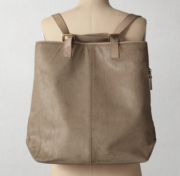 leather nappy bag backpack