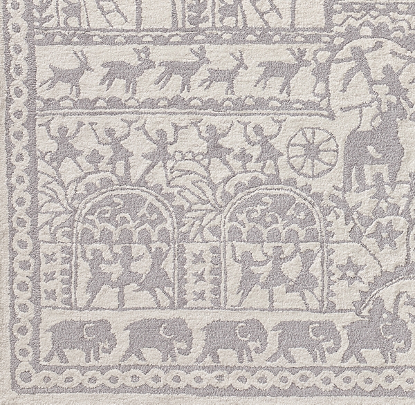 Storyteller HandTufted Wool Rug Swatch