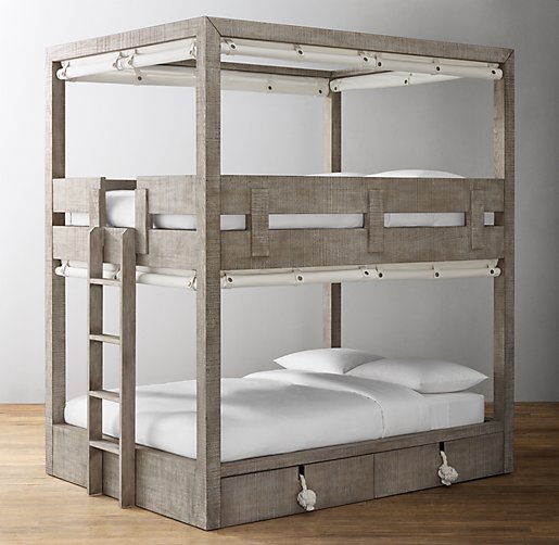 Bennet Curtain Bunk Bed, Under Bunk Bed Curtain