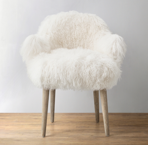 fluffy chair for kids