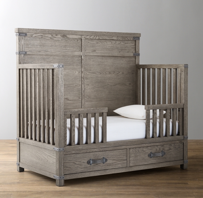 Wilkes Storage Conversion Crib Toddler Bed Kit