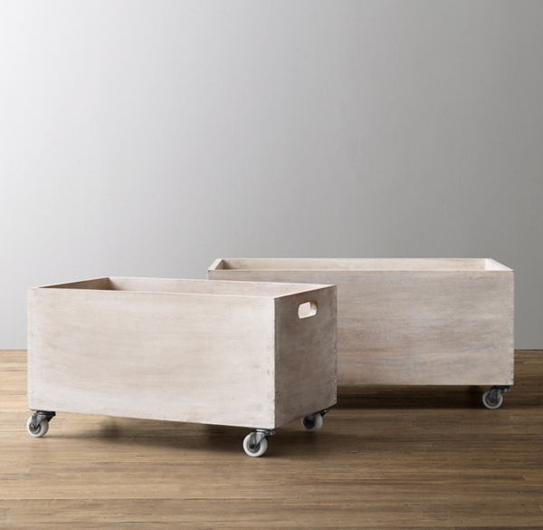 rolling toy storage bin