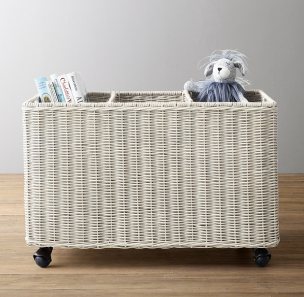 toy basket on wheels