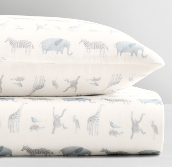 rh baby crib sheets