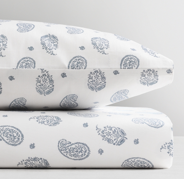 percale crib sheet