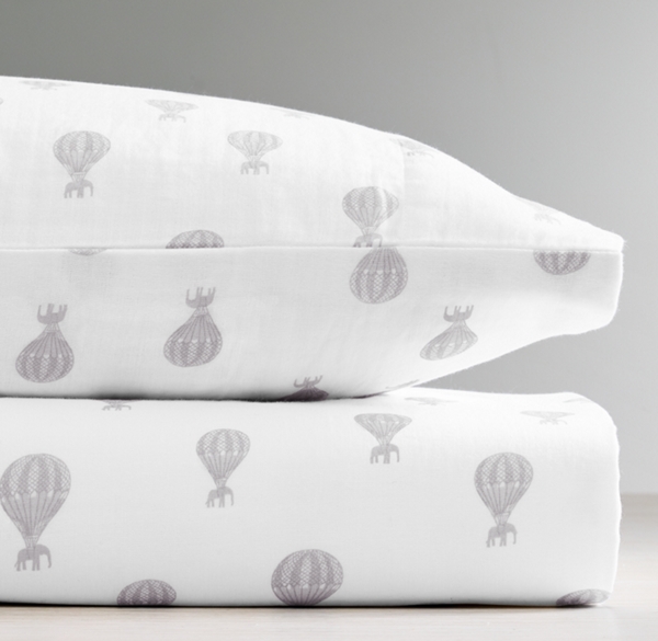 hot air balloon crib bedding set