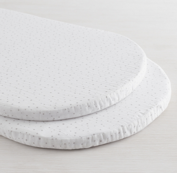 Moon & Star Oval Sheets (Set of 2)